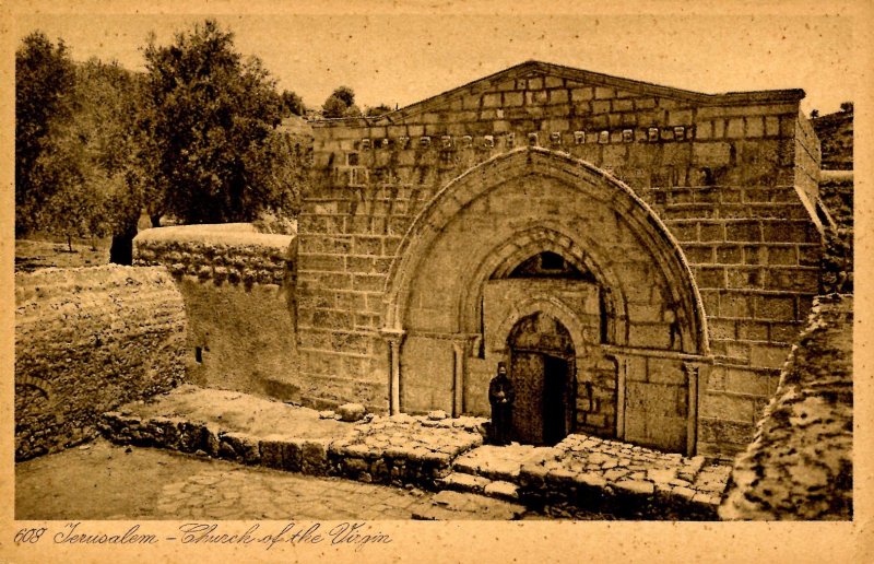 Israel - Jerusalem. Church of the Virgin