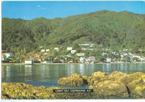 New Zealand, Lower Bay, Eastbourne, used Postcard