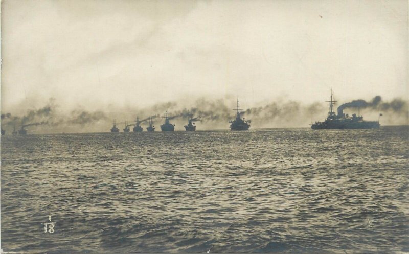 Croatia Abbazia Opatija ca.1912 navy warship fleet Lacroma battle ship rare lot