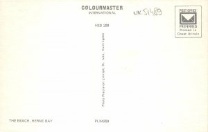 uk51489 the beach herne bay uk