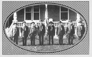 Civil War Veterans, 1908 Millheim, Pennsylvania PA Postcard