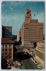 Mayo Clinic Buildings, Rochester Minnesota, Vintage Aerial View Postcard