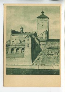 470351 USSR 1956 year Estonia Narva Herman's Fortress postcard