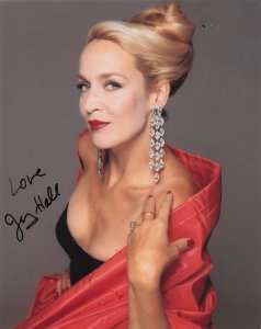 Jerry Hall Supermodel Stunning 10x8 Hand Signed Photo