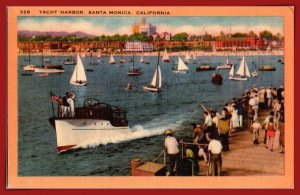 California, Long Beach - Yacht Harbor - [CA-971]