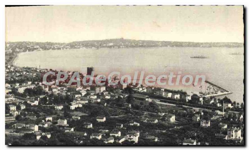 Old Postcard Golfe Juan Vue Generale