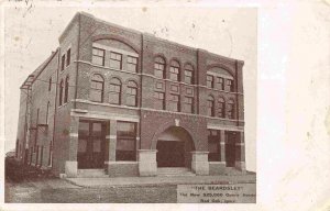 The Beardsley Opera House Red Oak Iowa 1909 postcard