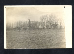 RPPC SPRINGFIELD MINNESOTA FARM HOUSE VINTAGE REAL PHOTO POSTCARD LUZERNE KS.