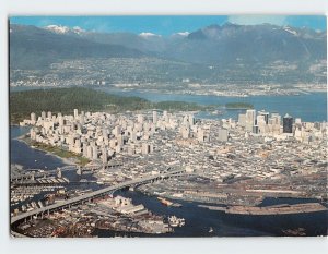 Postcard Aerial view, Vancouver, Canada