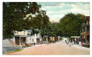 1912 Main Street, Chester, MA Postcard *5R1 