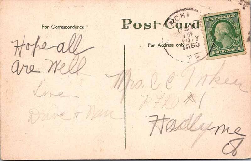 Postcard STREET SCENE Buffalo New York NY AK5741