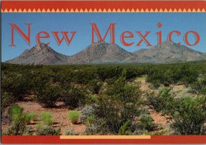 Continental Postcard Tres Hermanas Mountains, New Mexico CF1