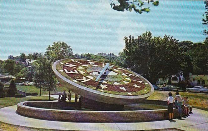 Kentucky Frankfort Floral Clock Capitol Grounds