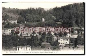 Old Postcard Plombieres Coteau Of The Virgin and Saint Joseph Chapel