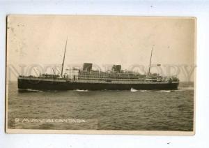 203014 Royal Mail Ship Liner ALCANTARA Vintage photo postcard