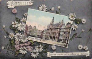 Belgium Brussells Grand Place 1910