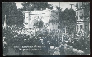 h2286 - MONTREAL Postcard 1910 Eucharistic Congress