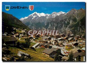 Postcard Modern Grachen Wallis Weisshorn Brunegghorn Bishorn