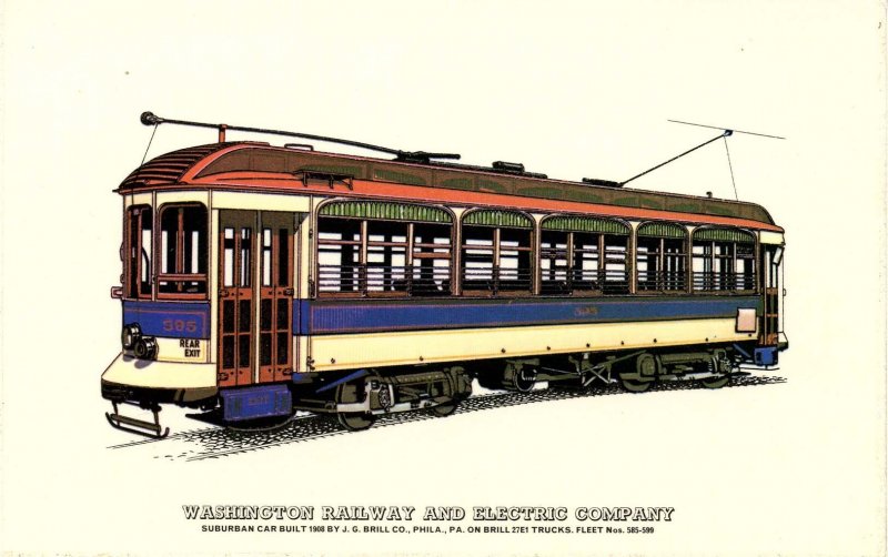 Trolley - Washington Railway & Electric Co. (Collectors Reproductions)