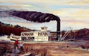 Missouri River - Steamboat Bertrand