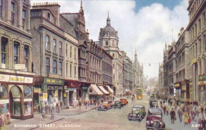 Scotland Glasgow Buchanan Street