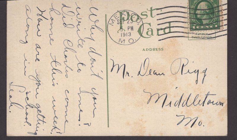 Missouri Mexico - Hardin College pm1913 ~ DB