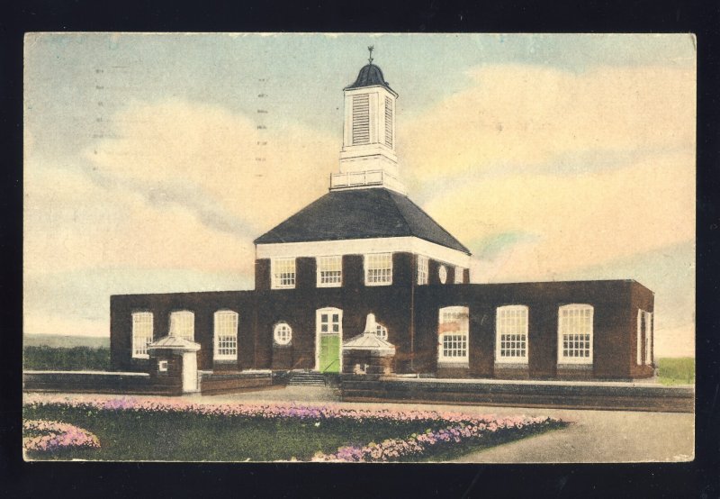 Rocky Hill, Connecticut/CT/Conn Postcard, Administration Building. Veterans Home