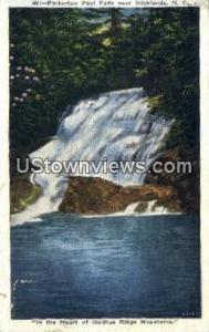 Pinkerton Pol Falls Highlands NC 1937