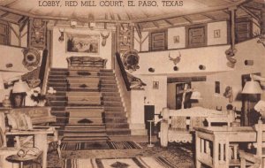 Postcard Lobby at Red Mill Court in El Paso, Texas~129752