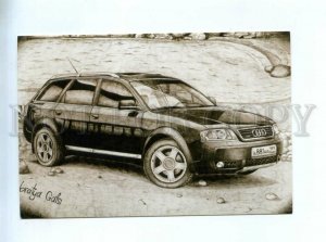540955 Gavs brothers modern car Audi Allroad 4B C5 postcard