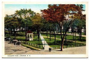 ANTQ Colburn Park, Old Cars, Bandstand, Lebanon, NH