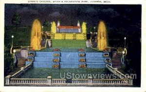 Spark's Cascade in Jackson, Michigan