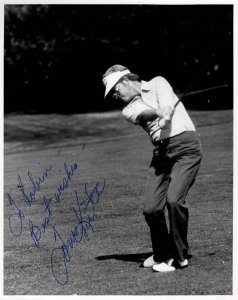 Tom Kite US Open Golf Champion Vintage 10x8 Hand Signed Photo