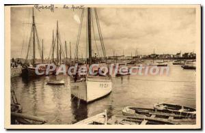 Postcard Old Finistere Roscoff harbor