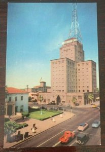 1970s HOTEL WESTWARD HO + NORTH CENTRAL AVE POST OFFICE PHOENIX POSTCARD