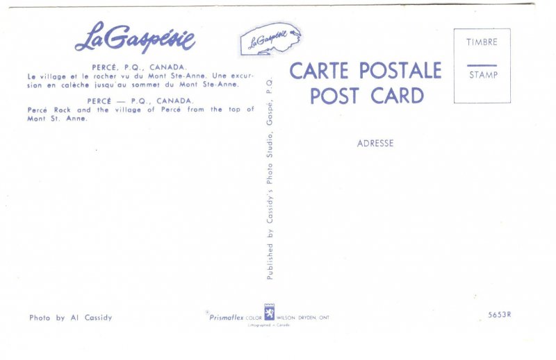 Perce Rock, La Gaspesie,  Quebec