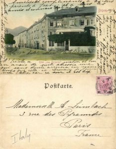 italy, BRESSANONE BRIXEN, Hotel zum Elefanten (1900s) Postcard