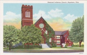 Church Emanuel Lutheran Church Napoleon Ohio Curteich