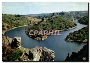 Modern Postcard Valley of Vreuse The Chateau ruins of Crozant December 13th c...