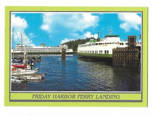 Friday Harbor Ferry Landing San Juan Island Washington  4 by 6