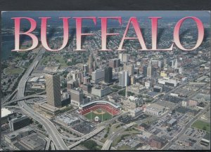 America Postcard - Aerial View of Buffalo, New York    RR3930