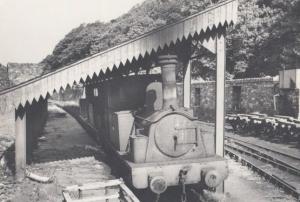 Padarn Victorian Railway Guage Locomotive Train at Llanberis 1962 Train Postcard