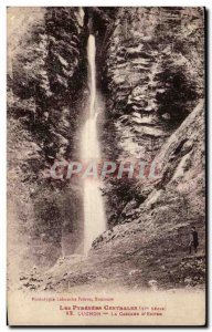 Old Postcard Luchon The cascade of & # 39enfer