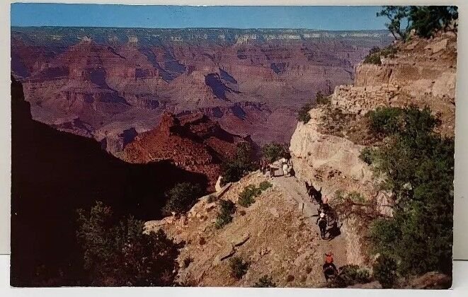 Grand Canyon National Park, Grand View Point Afternoon Shadows Postcard A7