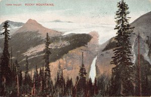 B490 Canada Yoho Valley Rocky Mountains Medol Advertising Dog Food postcard