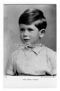 r2431 - His Royal Highness Prince Charles as a Young Boy - postcard - Tuck's