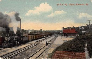 Somerset Kentucky Train Station Vintage Postcard AA34671