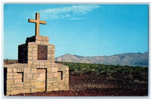 c1960s Scenic Drive To Death Valley From Lone Pine Or Olancha CA Cross Postcard