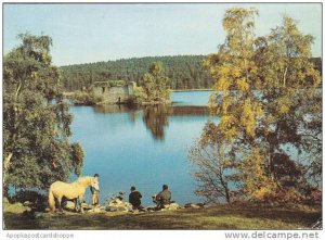 Scotland Inverness-shire Loch at Eilean Castle