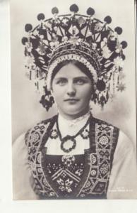 NORWAY   BRIDE, WEDDING  RPPC postcard